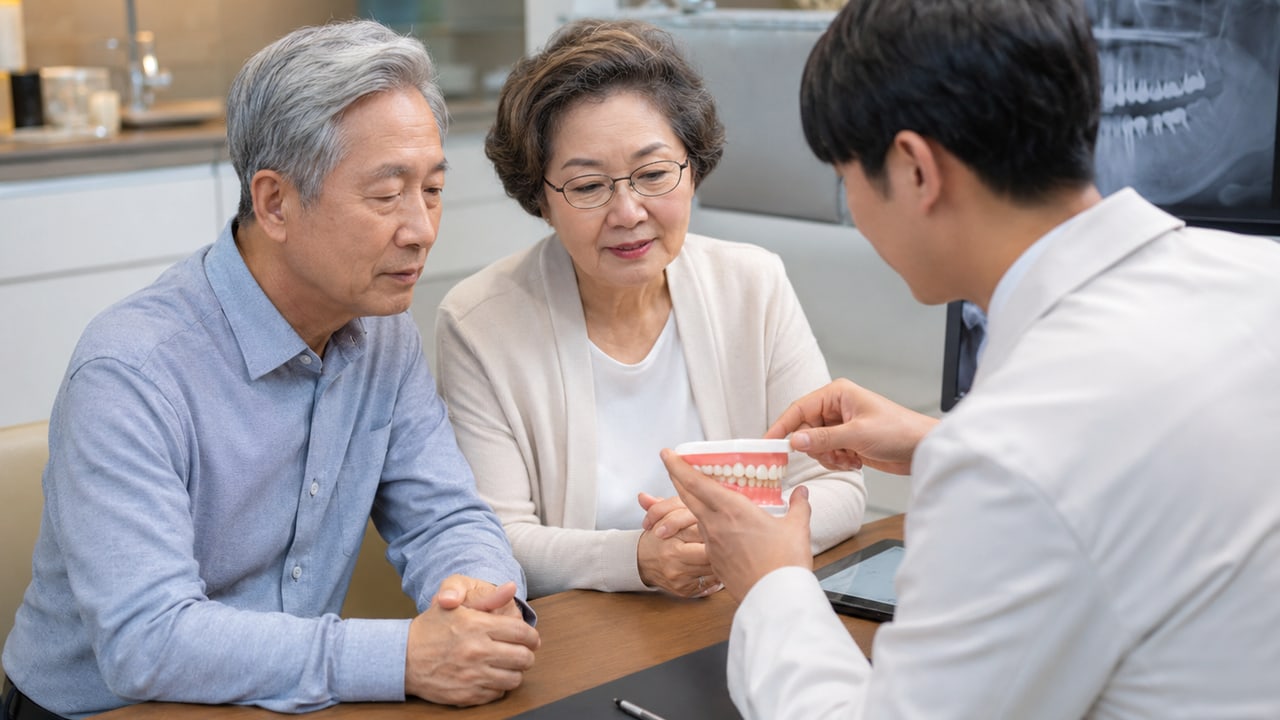 익산 틀니 상담 세부 확인 사진