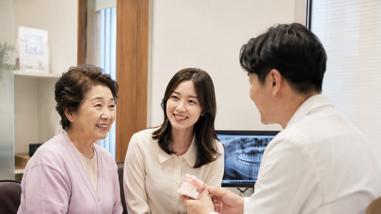 익산 틀니 상담 상담 전 확인 사진