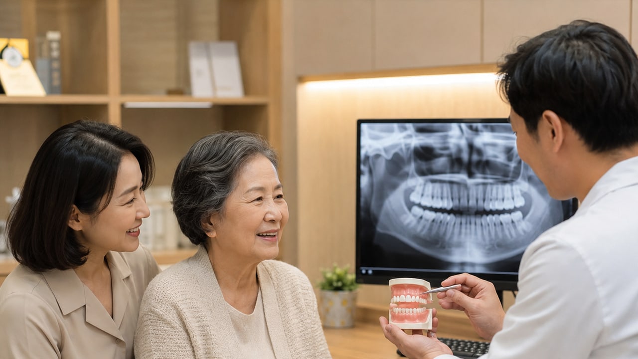 익산 틀니 상담 상담 전 확인 사진